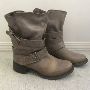 Steve Madden Bradlee Leather Booties